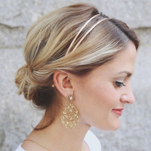 Jen Atkin x Chloe Isabel Rose Gold Headband BRAND NEW in BOX - Picture 2 of 5